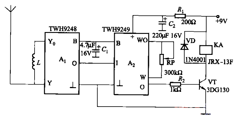 162.<strong>Inductive</strong><strong>anti-theft alarm circuit using TWH9248 module.gif