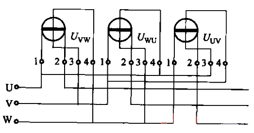 26. Three <strong>single-phase energy meters</strong> are <strong>wired</strong> across phases at 90°.gif