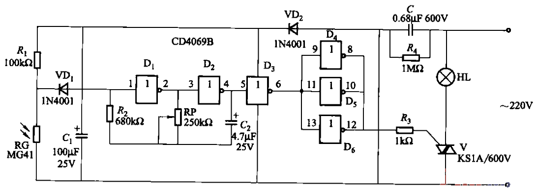 11.<strong>Light-controlled</strong><strong>Road Construction</strong>Warning Light<strong>Circuit</strong>Part 2.gif