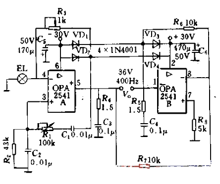 4. The excitation<strong>power supply</strong> of the<strong>resolver</strong> is composed of a single chip<strong>OPA</strong>2541.gif