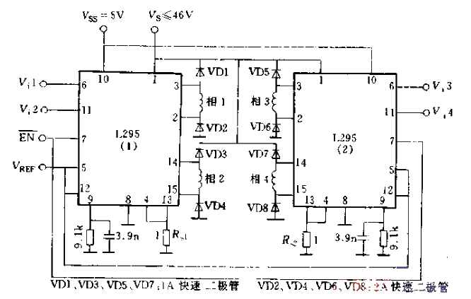 16.Application of L295 in four-phase <strong>stepper motor drive</strong>.gif