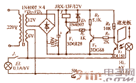 26. A<strong>transistor</strong><strong>photoelectric</strong><strong>controller circuit</strong>.gif